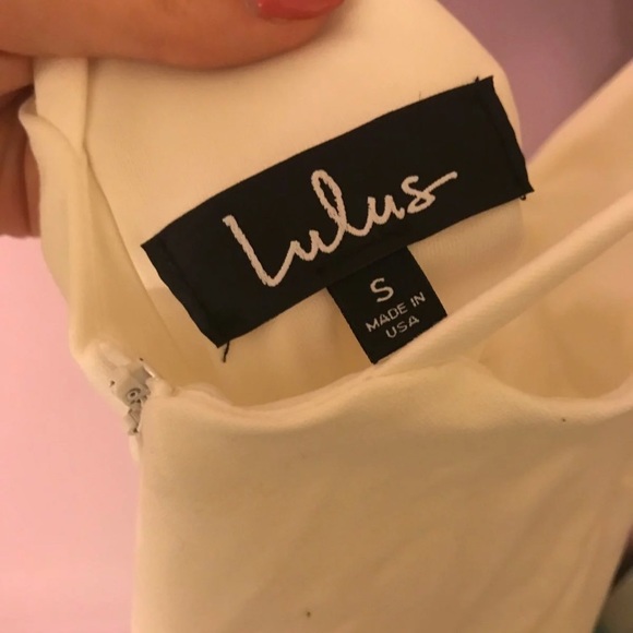 Lulus white dress - Picture 3 of 3